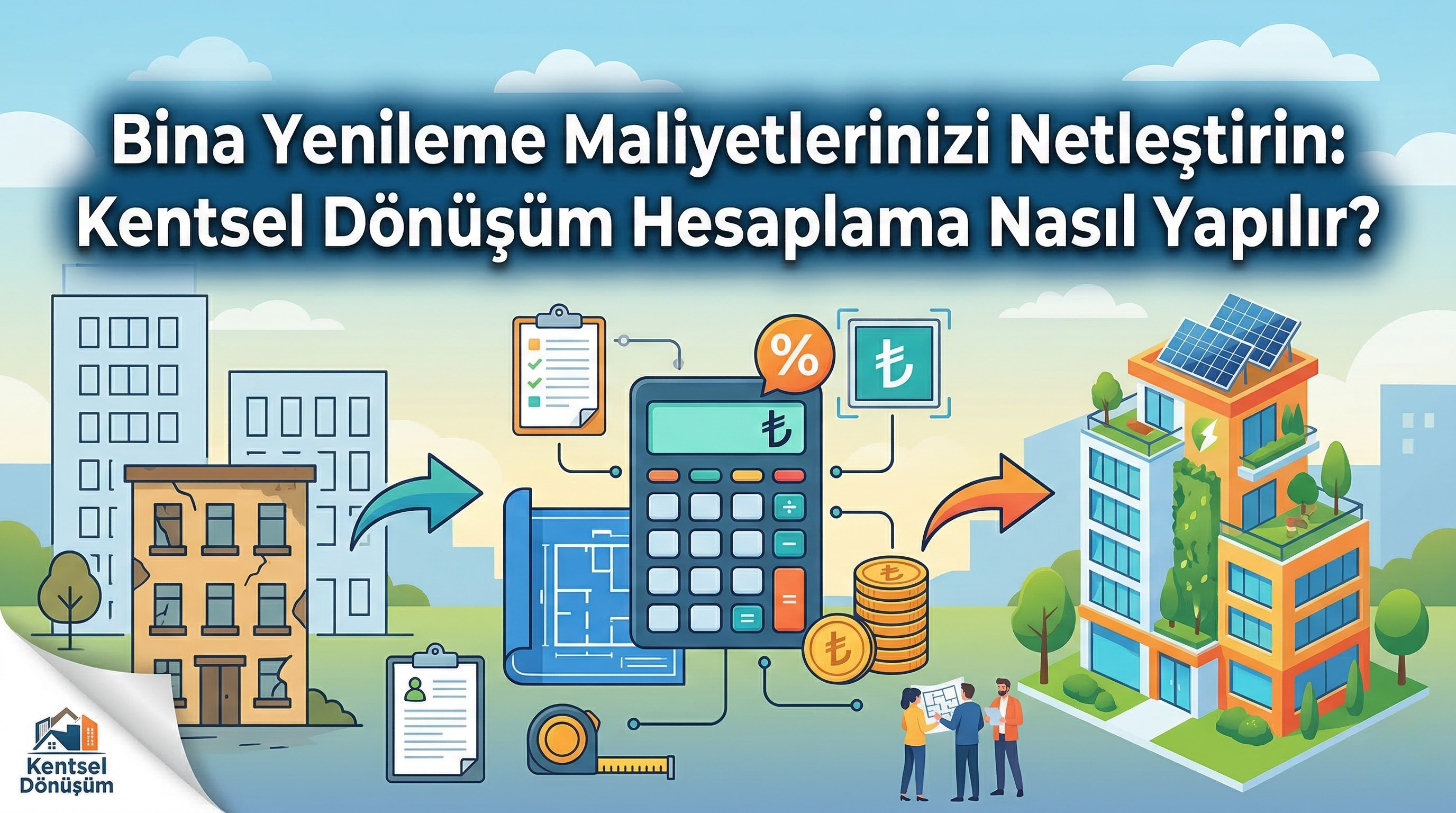 Bina Yenileme Maliyetlerinizi Netleştirin: Kentsel Dönüşüm Hesaplama Nasıl Yapılır?