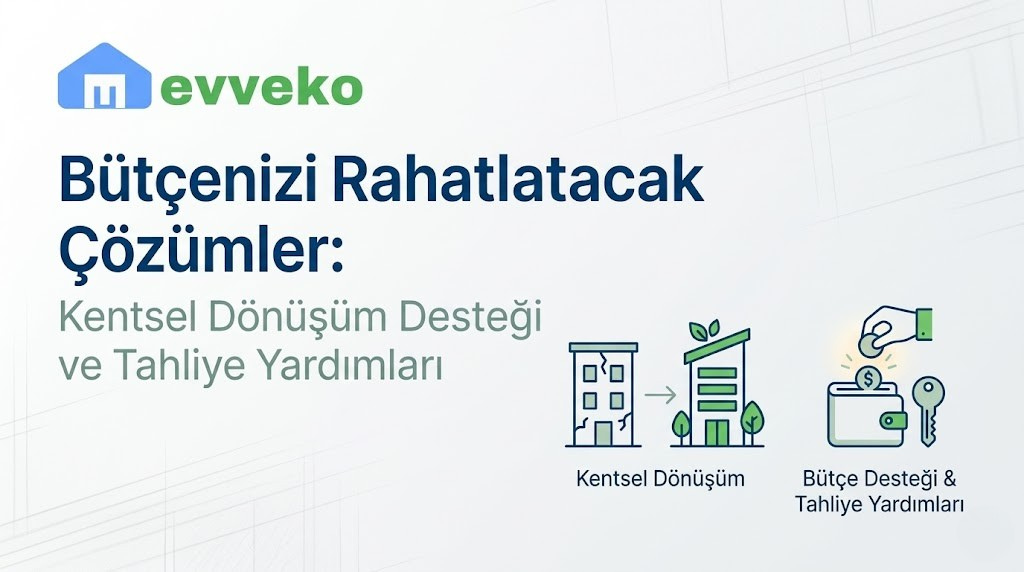 Bütçenizi Rahatlatacak Çözümler: Kentsel Dönüşüm Desteği ve Tahliye Yardımları