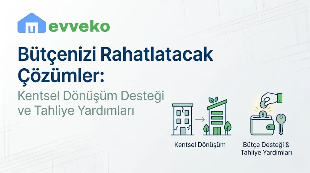 Bütçenizi Rahatlatacak Çözümler: Kentsel Dönüşüm Desteği ve Tahliye Yardımları