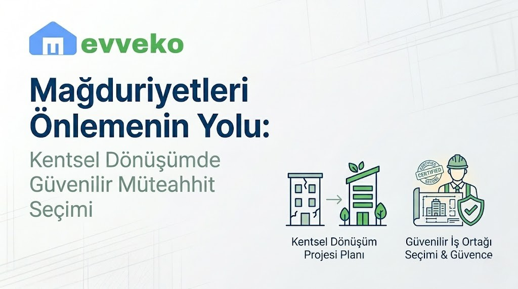 Mağduriyetleri Önlemenin Yolu: Kentsel Dönüşümde Güvenilir Müteahhit Seçimi